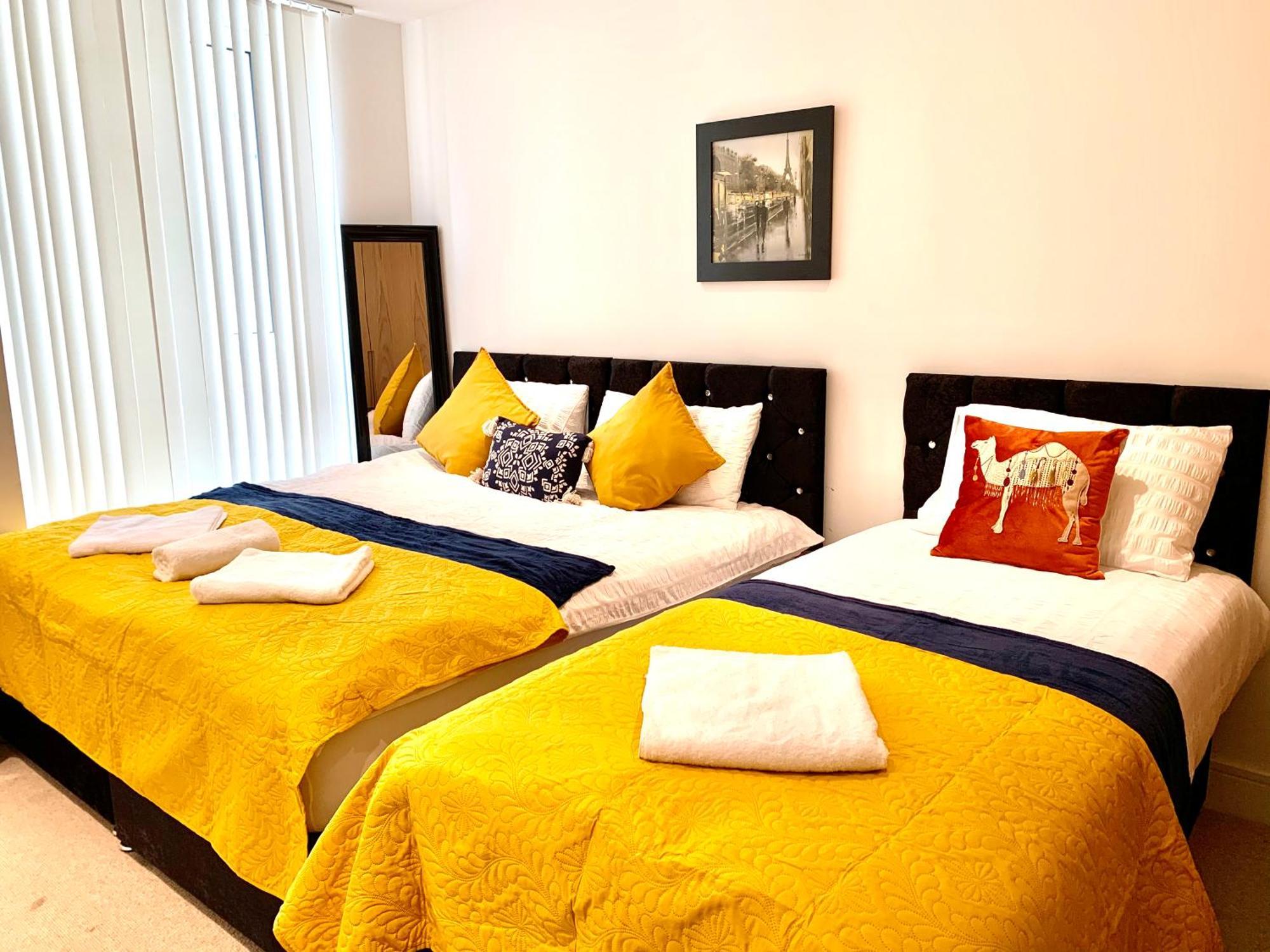 Modern London Excel 2 Bedrooms 2 Bathrooms, Parking, Kitchen, Lounge, Balcony Apartment 외부 사진