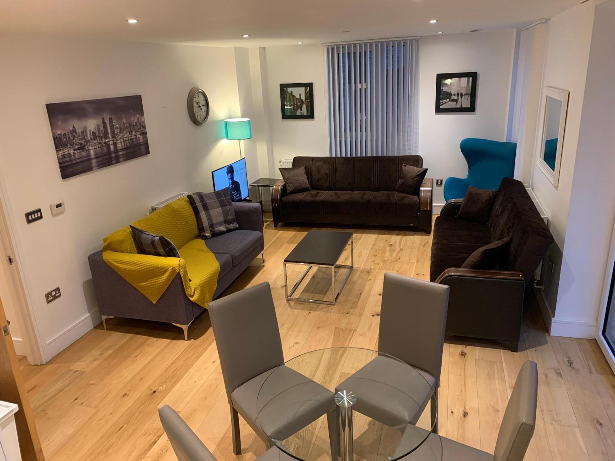 Modern London Excel 2 Bedrooms 2 Bathrooms, Parking, Kitchen, Lounge, Balcony Apartment 외부 사진